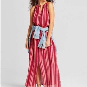 Target Universal Thread striped maxi dress